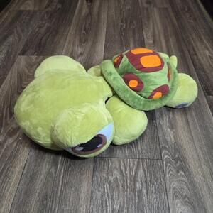 Littlest Pet Shop LPS Jumbo Plush Turtle Pillow Stuffed Toy 18" 2005 Hasbro RARE